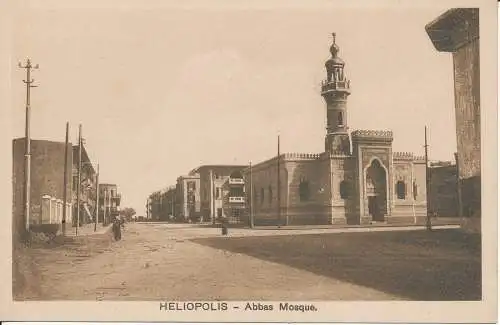 PC37555 Heliopolis. Abbas Moschee. Serie 605