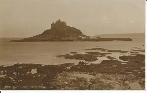 PC35491 St. Michaels Halterung. Penzance. Judges Ltd. Nr. 8019. RP