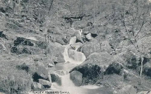 PC35650 Ilkley. Hebers Ghyll. Photochrom. Nr. 5974