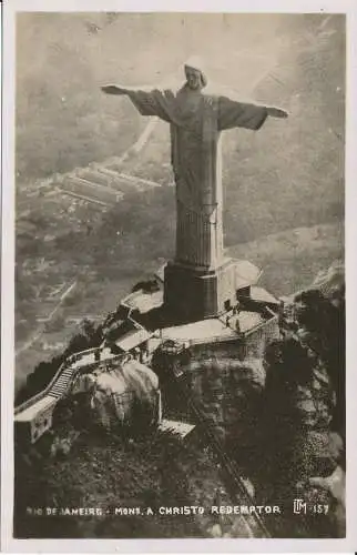 PC36649 Rio de Janeiro. Mon. Ein Christo Redemptor. Wessel