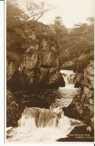 PC35883 Beezley Falls. Ingleton. Judges Ltd. Nr. 8659. RP