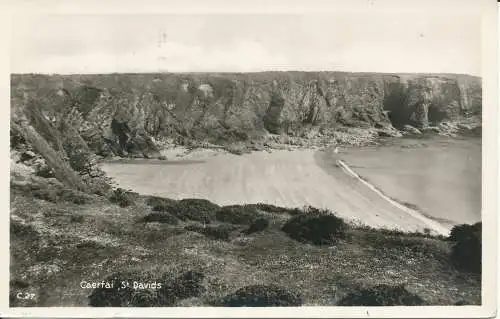 PC35770 Caerfai. St. Davids. W.M. Mendus. 1958. RP