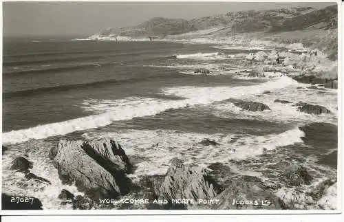 PC35878 Woolacombe und Morte Point. Judges Ltd. Nr. 27027. RP