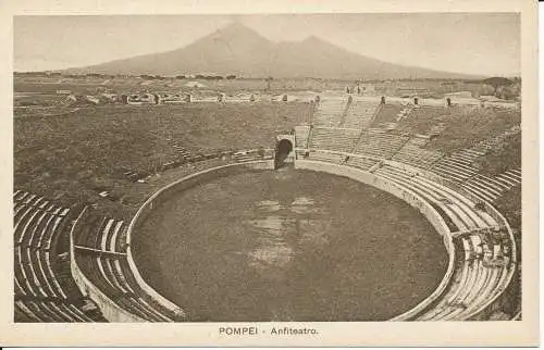 PC37194 Pompeji. Das Amphitheater. B. Hopkins