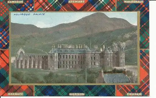 PC35991 Holyrood Palace. B. und Rs Kamera Serie 750