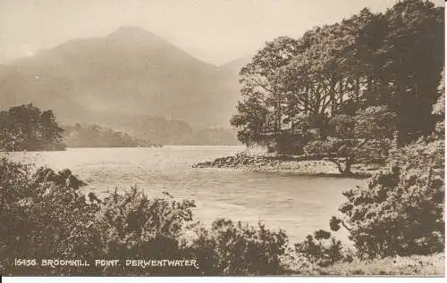 PC35909 Broomhill Point. Derwentwater. Judges Ltd. Nr. 16436