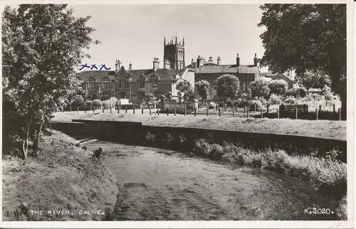 PC35825 Der Fluss. Calne. Valentinstag. Nr. KV3020. RP