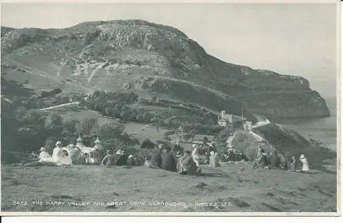 PC35919 Das glückliche Tal und Great Orme. Llandudno. Judges Ltd. Nr. 5452