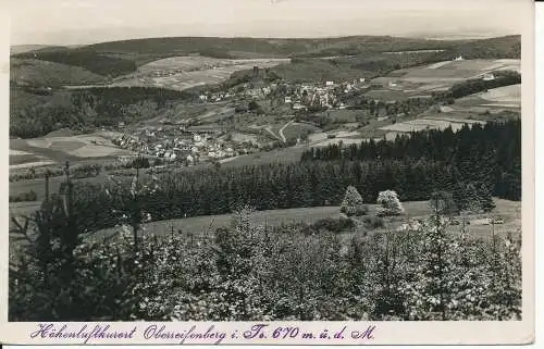 PC37325 Hohenluftkurort Oberreifenberg i Ts. 670 m.u.d. M. 1938. B. Hopkins