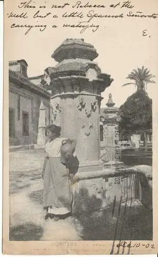 PC36819 Cordoba. Die Moschee. Brücke des Patio de Los Oranjos. 1902. B. Hopkins