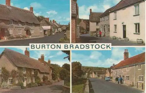 PC35959 Burton Bradstock. Multi-View. Lachs. Kamerafarbe. 1974