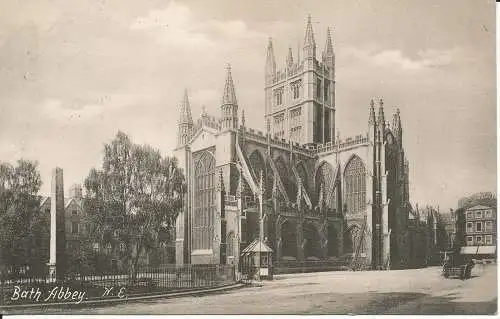 PC36047 Bath Abbey. Nr. E. Frith. Nr. 38356. 1905