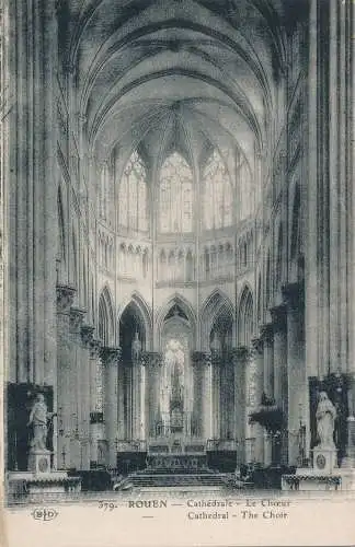 PC36067 Rouen. Kathedrale. Der Chor. Der Deley. Nr. 379