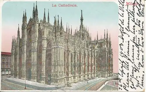 PC37420 Mailand. Die Kathedrale. 1903. B. Hopkins