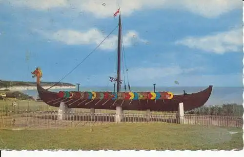 PC35970 Das Wikingerschiff. Pegwell Bay. Nr. PT4258. 1963