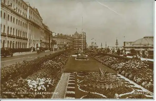 PC35892 Teppichgärten. Eastbourne. Valentinstag. Nr. 210295. RP