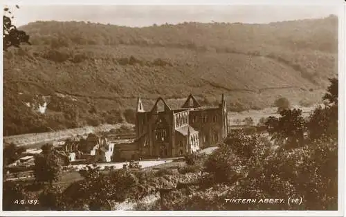 PC35759 Tintern Abbey. Valentinstag. Nr. A.G.139. RP