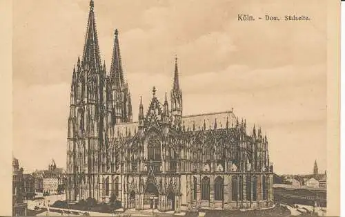 PC38943 Koln. Dom Sudseite. Nr. 105. B. Hopkins