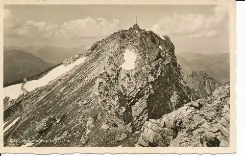 PC39811 Nebelhornspitze 2223m. b. Oberstdorf im Bayr. Allgau. Heimhuber. B. Hop