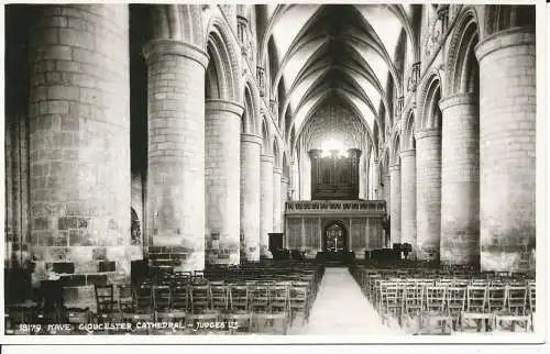 PC35894 Schiff. Gloucester Cathedral. Judges Ltd. Nr. 18179. RP