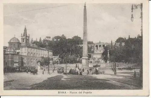 PC39656 Rom. Piazza del Popolo