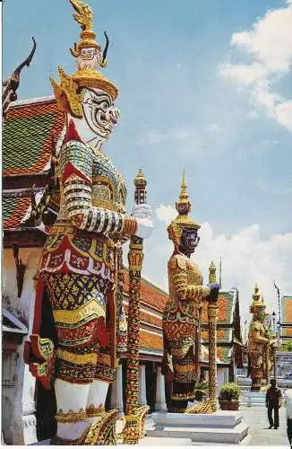 PC37926 Schutz in der Verbindung von Wat Phra. Thailand. Nr. 929. B. Hopkins