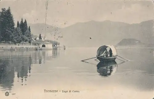 PC39726 Tremezzo. Comer See. Brunner. 1909