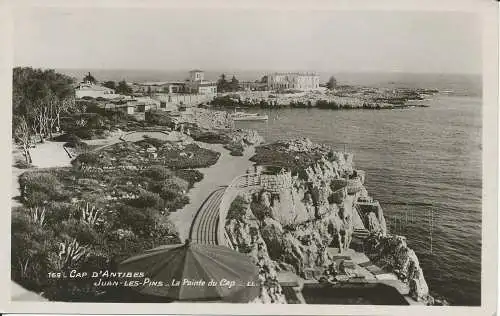 PC39056 Cap d Antibes. Juan les Pins. La Pointe du Cap. LL. Nr. 169. RP