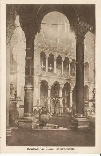 PC39777 Konstantinopel. Hagia Sophia. Zusammen von Nancy. B. Hopkins