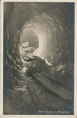 PC39977 Eisgrotte im Rhonegletscher. Kilchberg. B. Hopkins