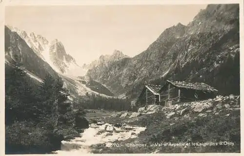 PC39948 Champex. Val d Arpette und die Nadeln von Orny