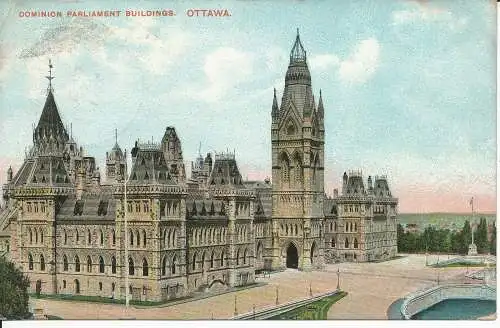 PC39018 Dominion Parlamentsgebäude. Ottawa. Montreal Import. Nr. 622. 1908