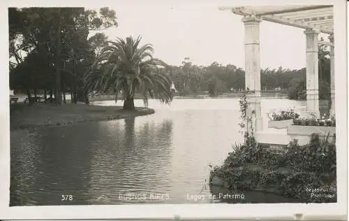 PC40086 Buenos Aires. Seen von Palermo. G. Bourquin