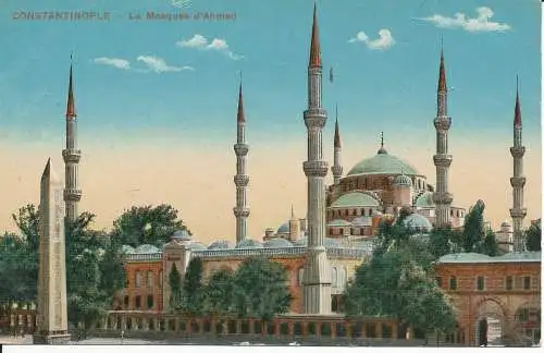 PC39778 Konstantinopel. Die Ahmed Moschee. B. Hopkins