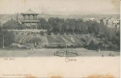 PC39914 Villa Bellini. Catania. Rommler und Jonas. 1918. B. Hopkins