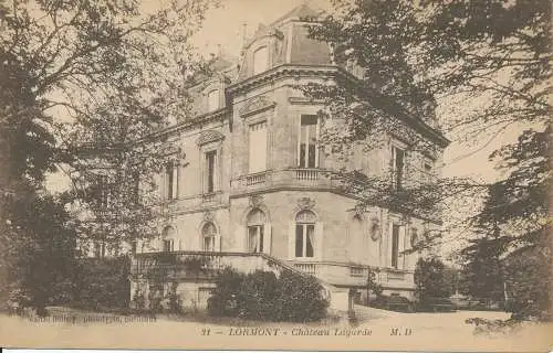 PC39028 Lormont. Chateau Lagarde. M. Delboy. Nr. 31