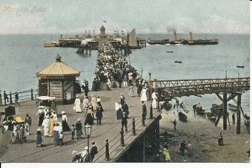 PC35998 Margate Jetty. Valentinstag