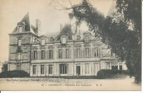 PC39024 Lormont. Chateau Les Lauriers. M. Delboy. Nr. 30