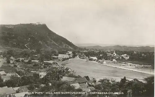 PC38272 La Popa Hill und Umgebung. Cartagena Colombia. J.V. Mogollon. B. Ich habe