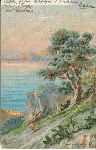 PC38015 Neapel. Capri da Massa. B. Hopkins