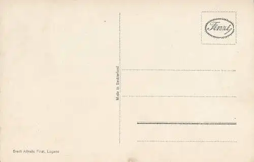 PC40371 L Letztes Abendessen. Heiligtum Madonna del Sasso Locarno. Alfredo Finzli