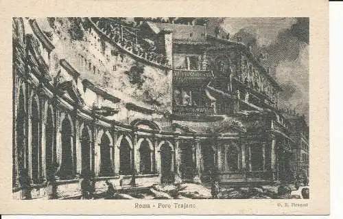 PC40197 Rom. Trajanloch. G.B. Piranesi. B. Hopkins