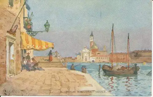 PC40150 S. Giorgio Maggiore. Venedig. Faulkner. Nr. 739 A. B. Hopkins