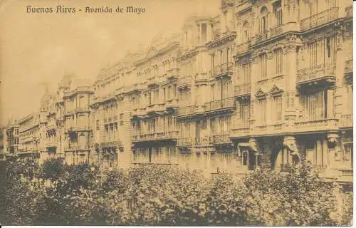 PC38334 Buenos Aires. Avenida de Mayo. B. Hopkins