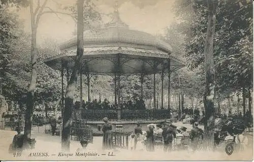 PC40411 Amiens. Kiosk Montplaisir. Levy Fils. Nr. 210. B. Hopkins