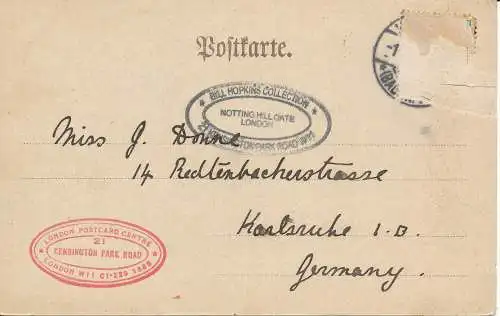 PC40382 Gruss aus Herrenalb. Paradies. B. Hopkins