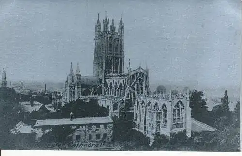 PC36203 Gloucester Cathedral. Aluminiumoxid