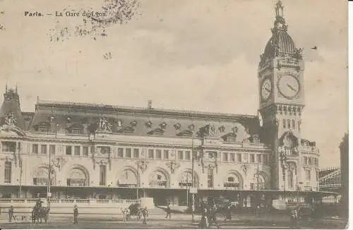 PC40218 Paris. Der Gare de Lyon. 1905. B. Hopkins