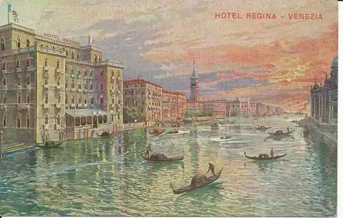 PC38021 Hotel Regina. Venedig. B. Hopkins