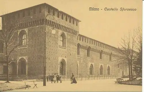 PC40466 Mailand. Castello Sforzesco. B. Hopkins